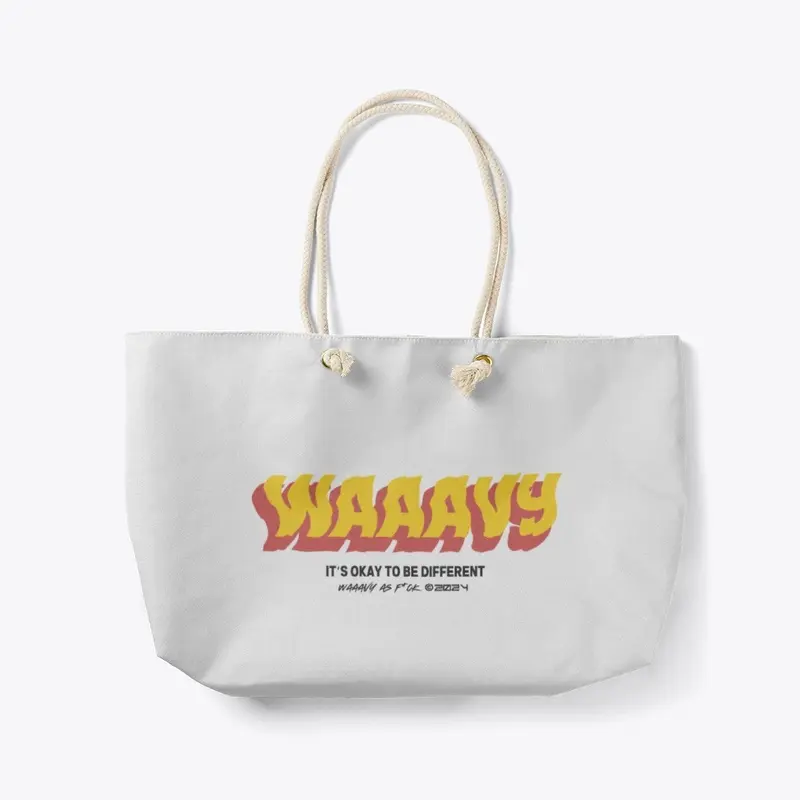 WAAAVY Weekender Tote